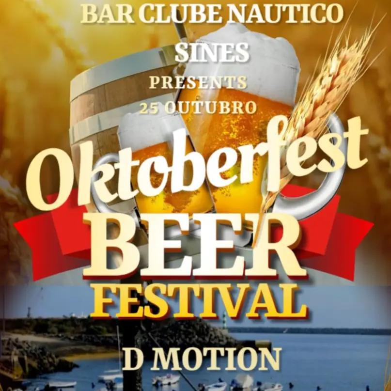 Bar Clube Náutico de Sines Oktober Beer Festival e D Motion