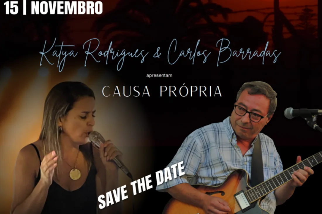 Katya Rodrigues e Carlos Barradas no Bar Clube Náutico de Sines